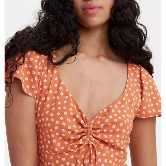 Levi's Skylar Flutter Sleeve Dress - Picture 3 of 7